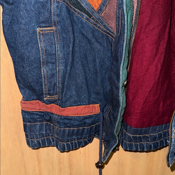 NWT Vintage 90’s IZZI Southwest Aztec Corduroy Patchwork Women’s Medium New - Picture 4 of 8